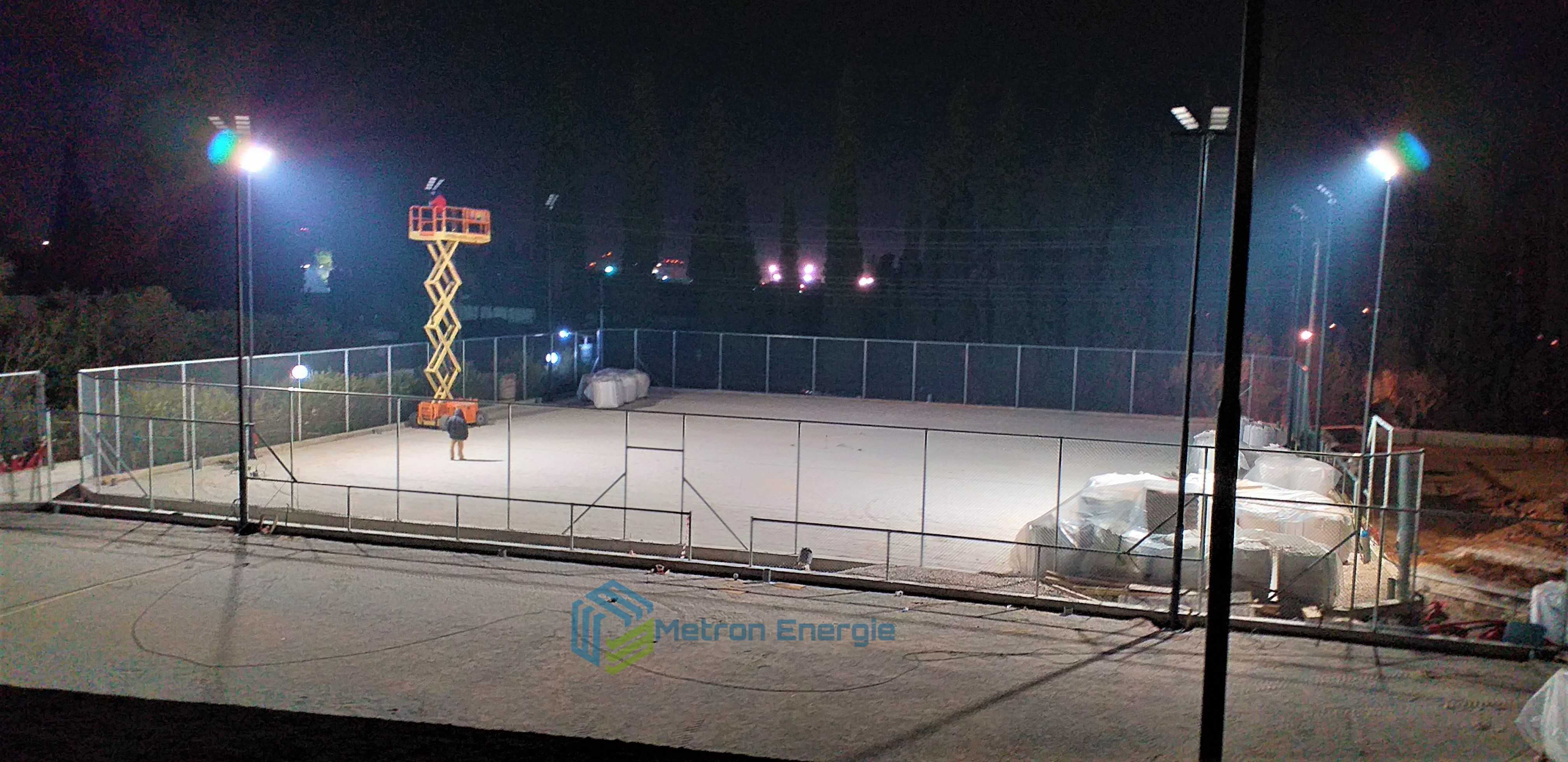ΦΩΤΙΣΜΟΣ LED MOURATOGLOU TENNIS CENTER