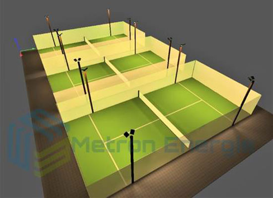 ΜΕΛΕΤΗ ΦΩΤΙΣΜΟΥ ΓΗΠΕΔΟΥ PADEL